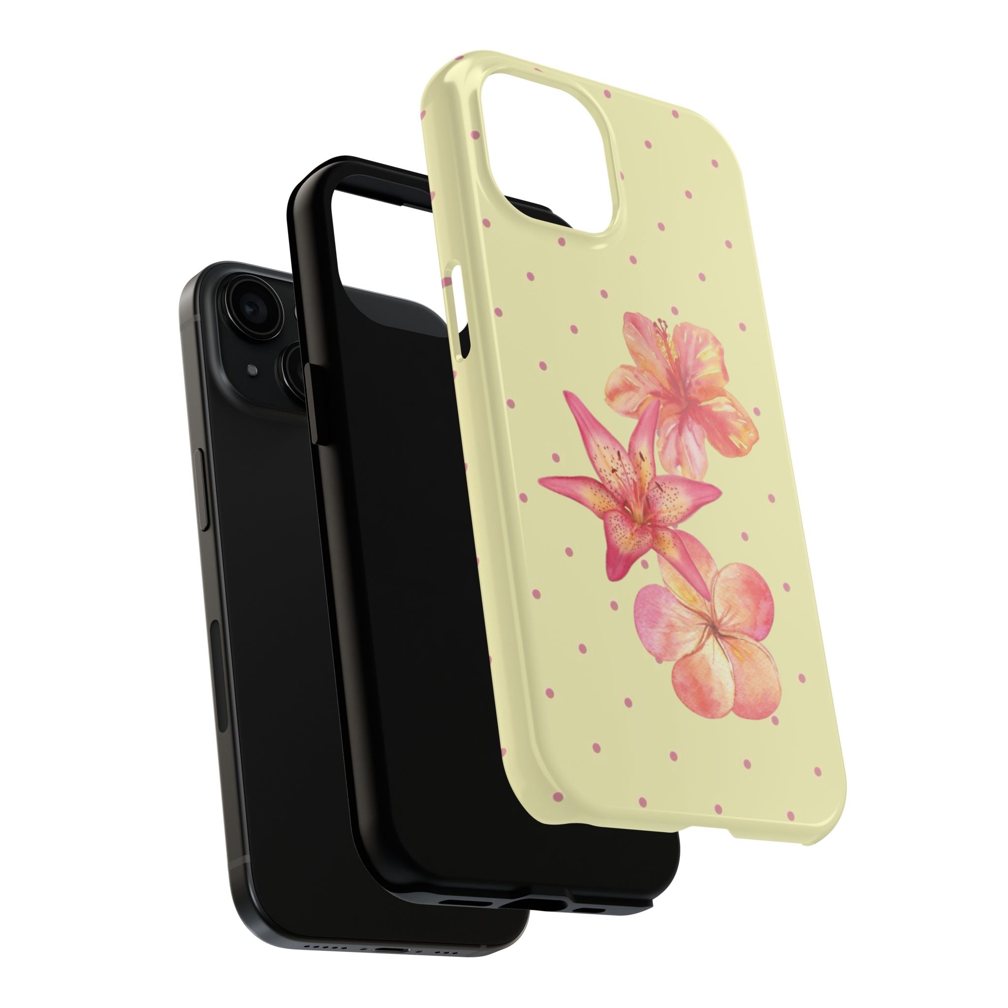 Yellow Polka Dot- Phone Case