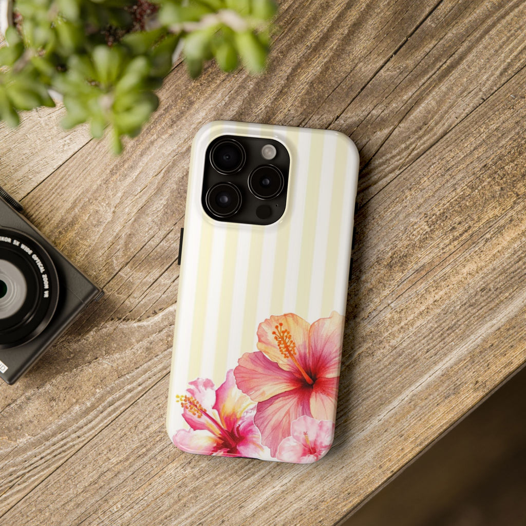 Yellow Stripe- Phone Case