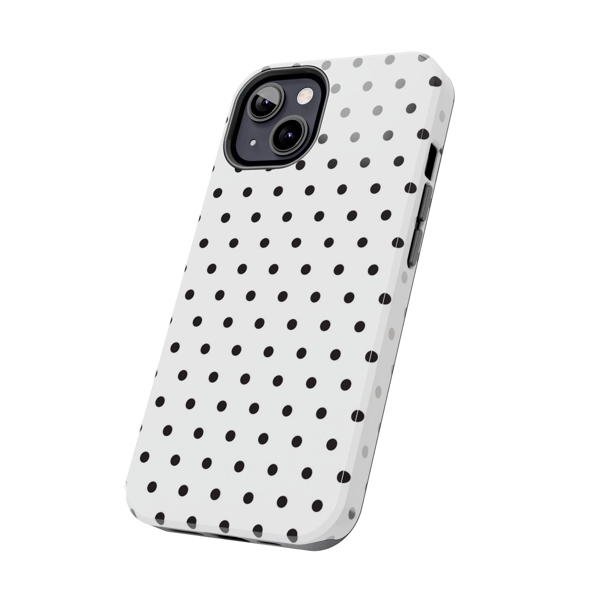 White Polka Dot Phone Case