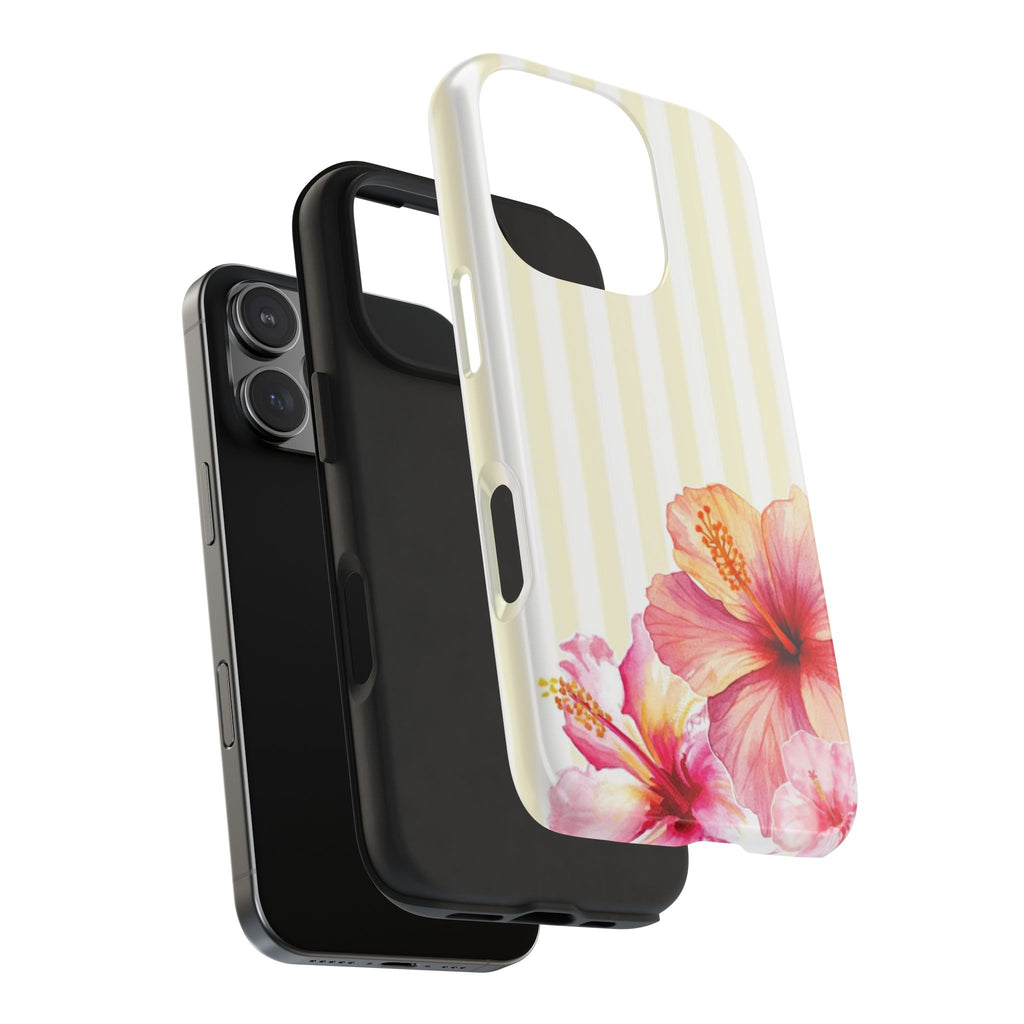 Yellow Stripe- Phone Case