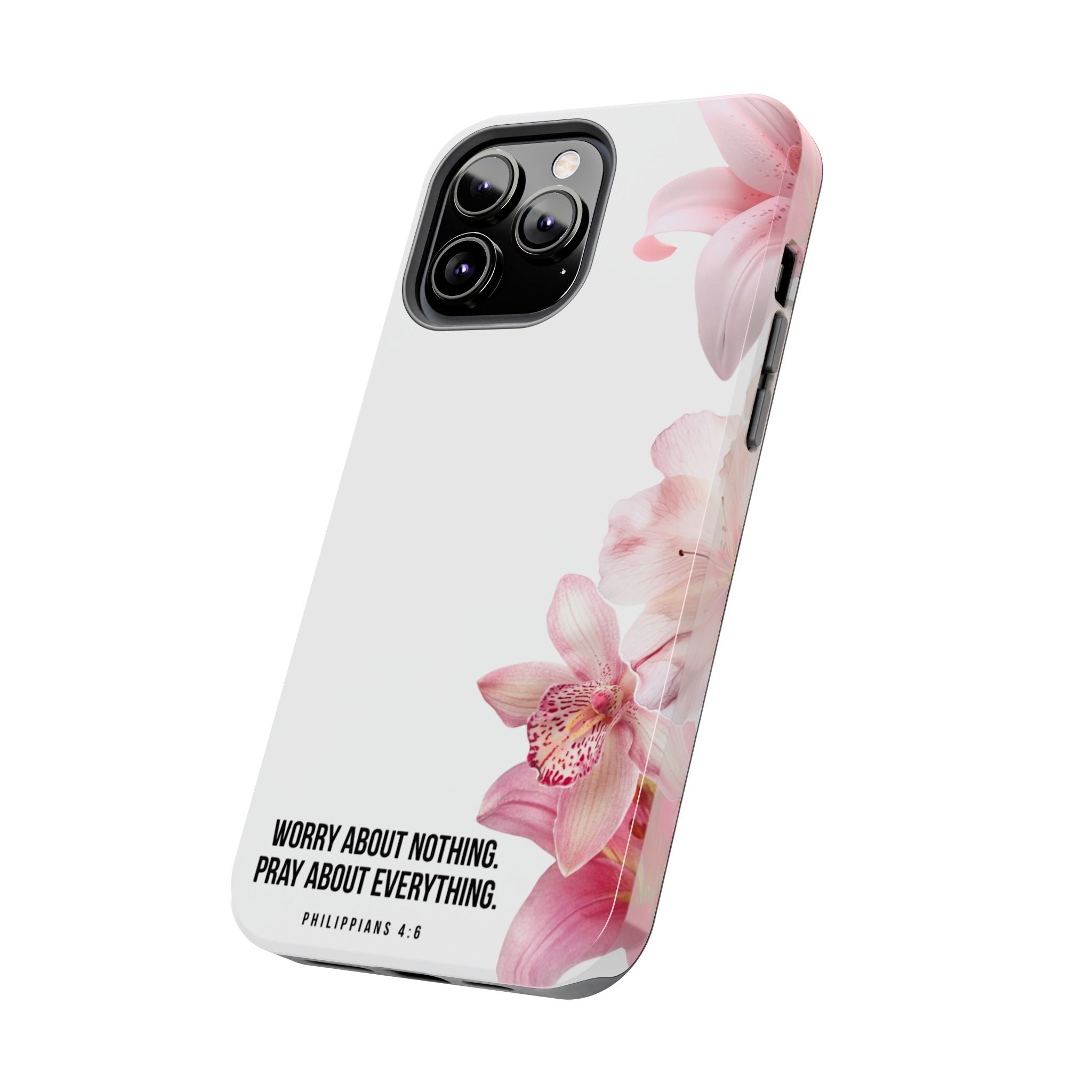 Worry About Nothing White- Phone Case
