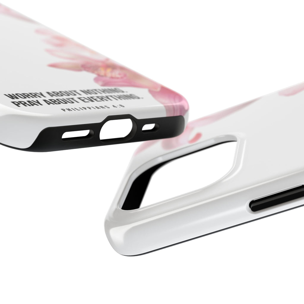 Worry About Nothing White- Phone Case