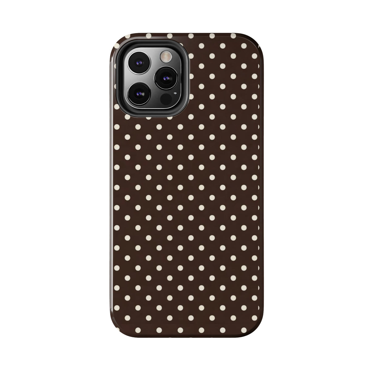 Brown Polka Dot - Phone Cases