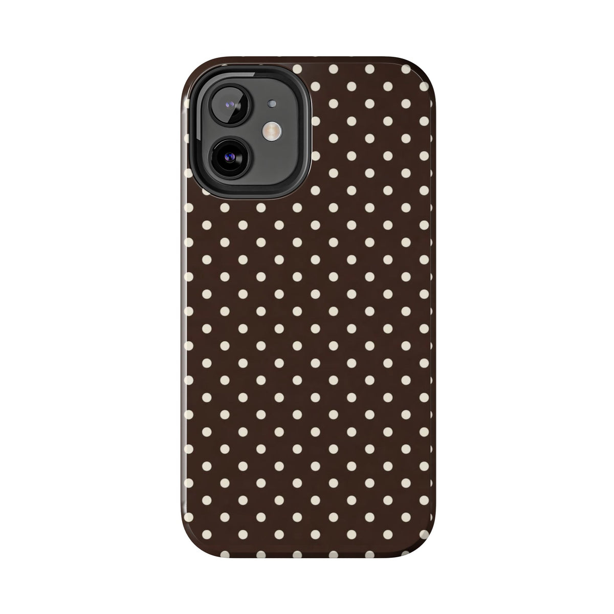 Brown Polka Dot - Phone Cases