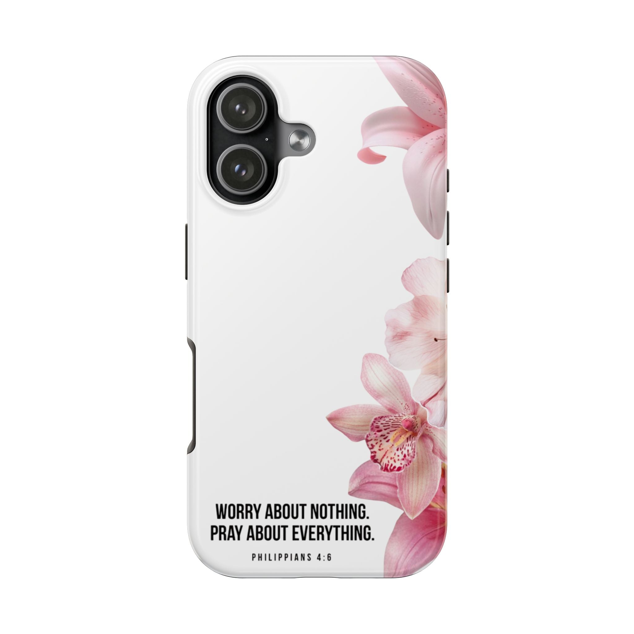 Worry About Nothing White- Phone Case