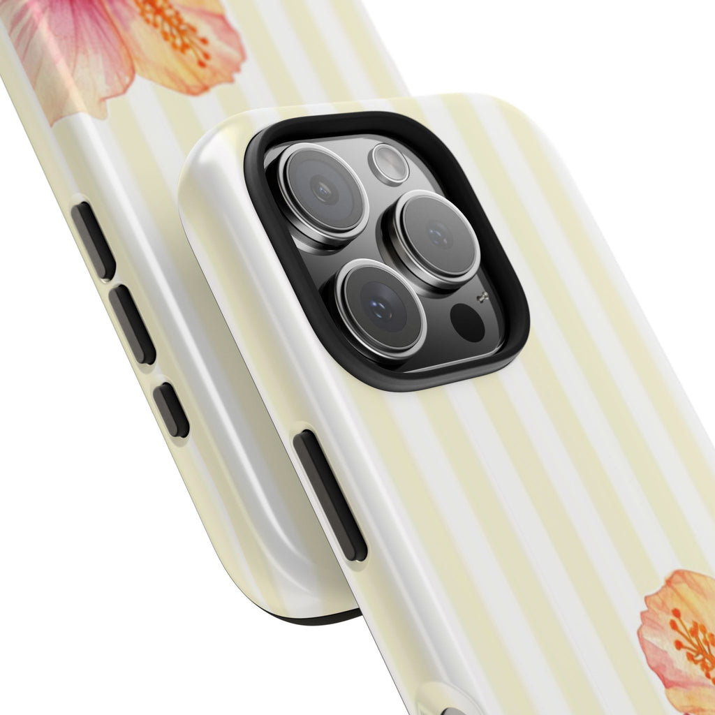 Yellow Stripe- Phone Case
