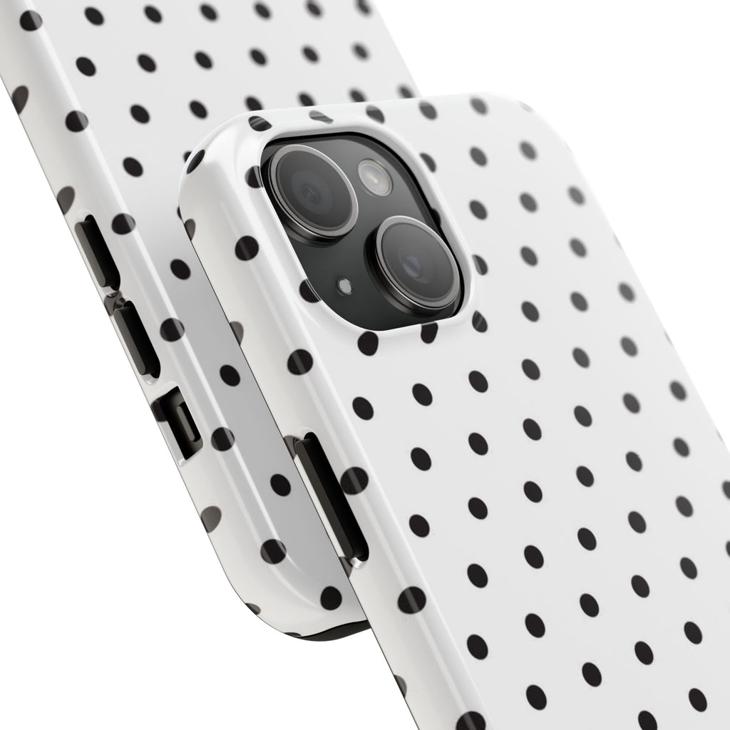 White Polka Dot Phone Case