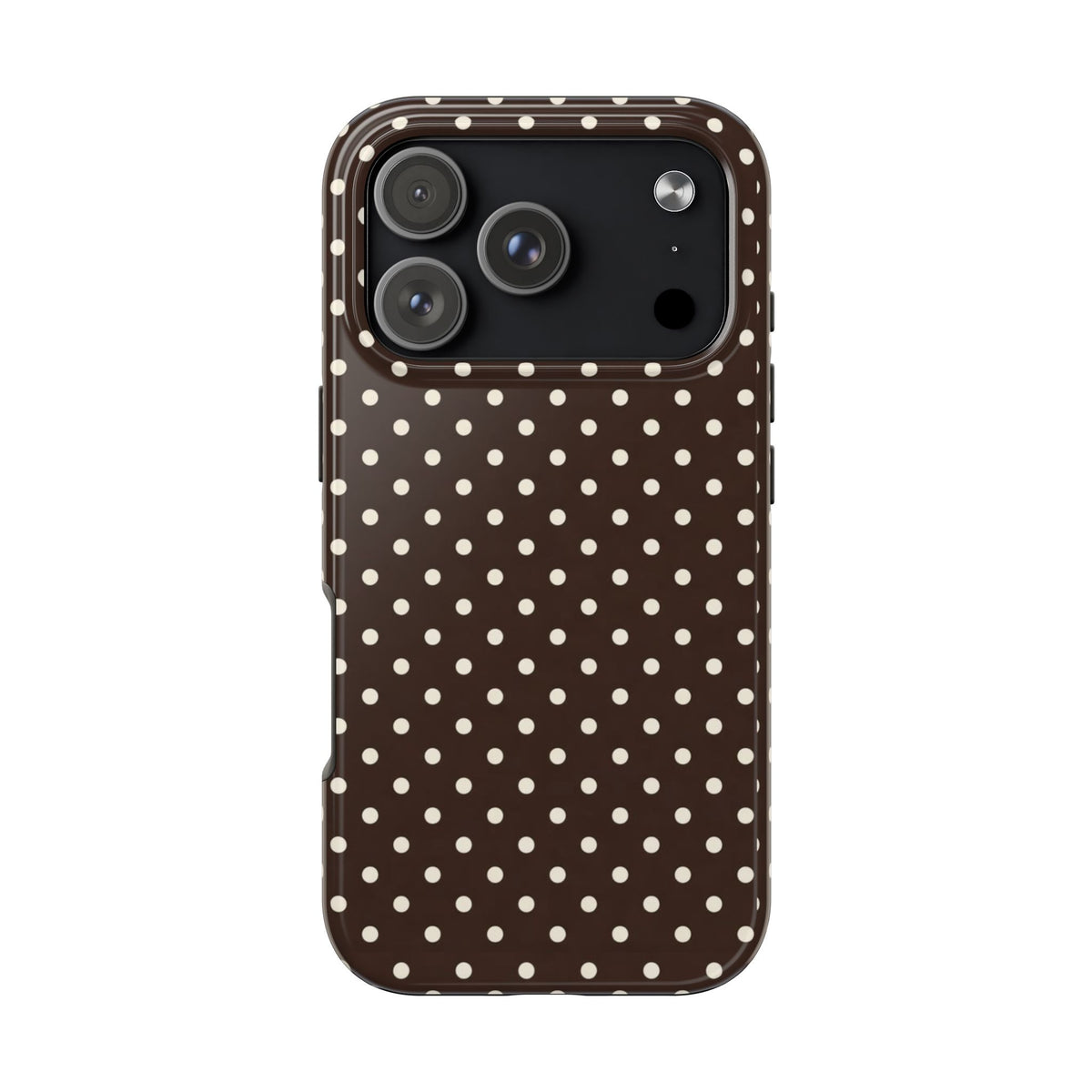 Brown Polka Dot - Phone Cases
