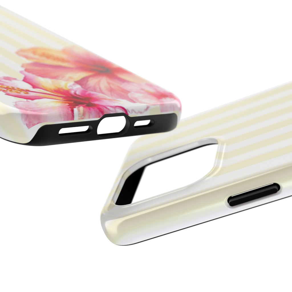 Yellow Stripe- Phone Case