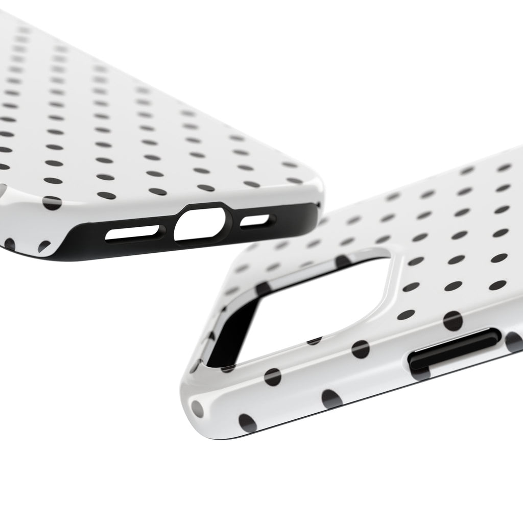 White Polka Dot Phone Case