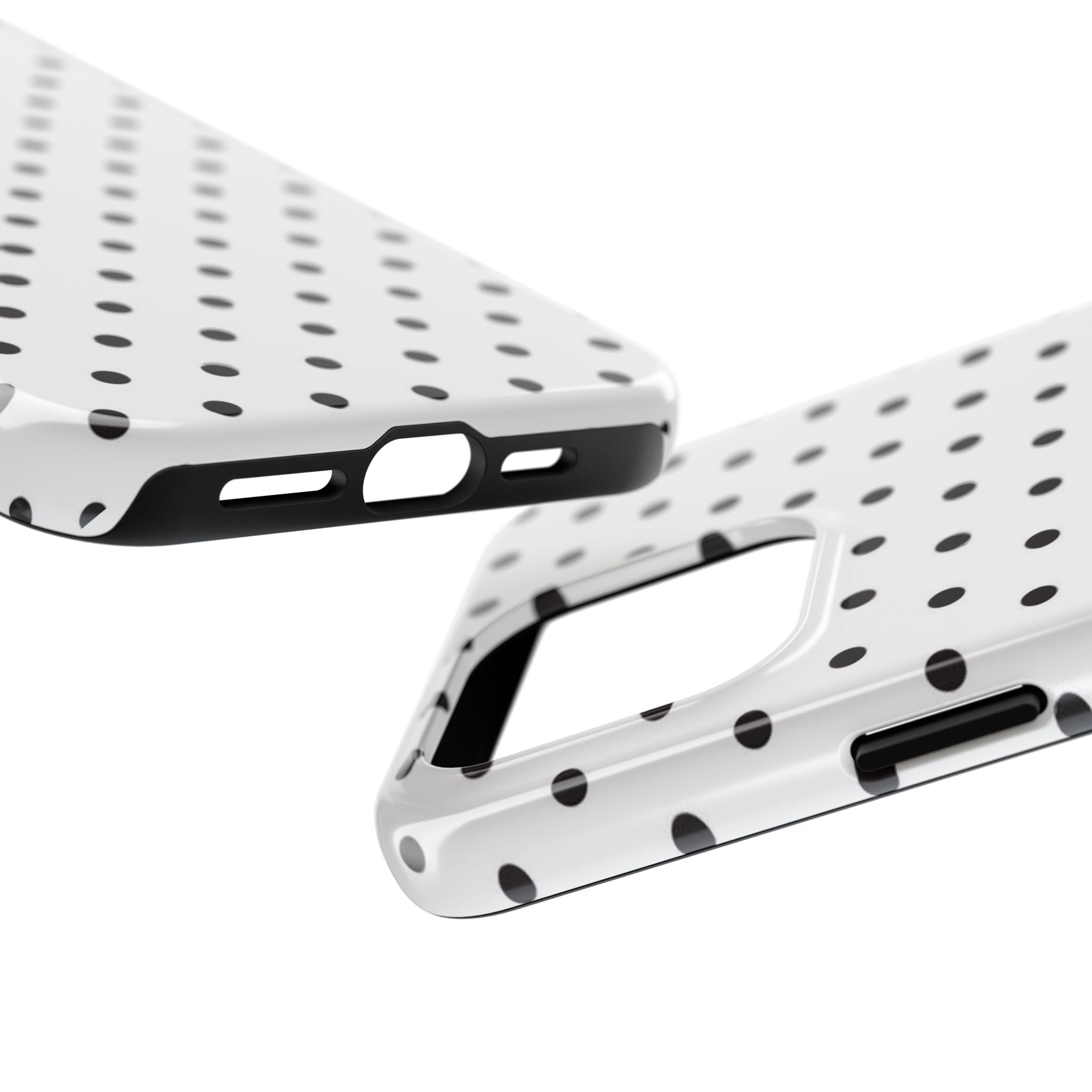 White Polka Dot Phone Case