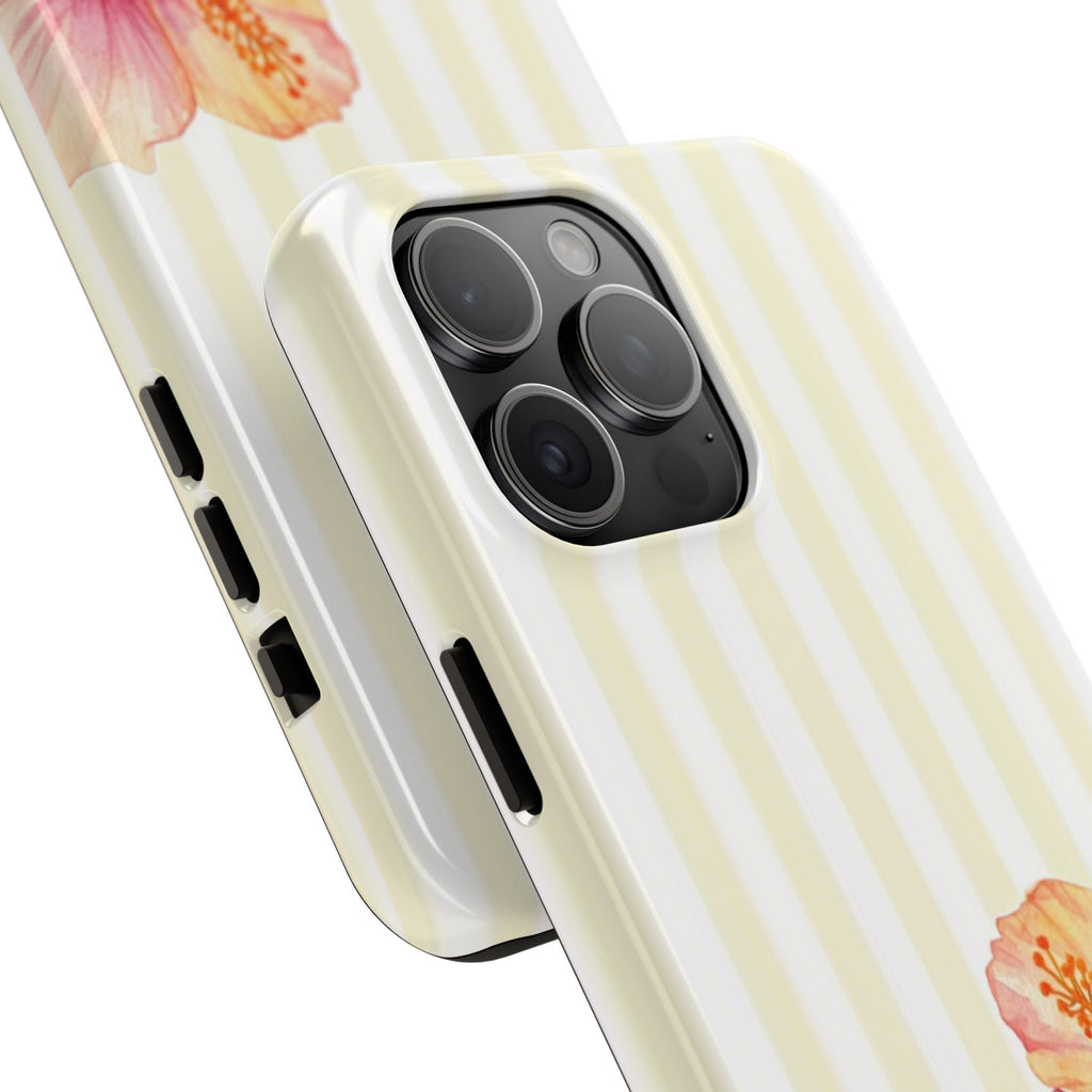 Yellow Stripe- Phone Case