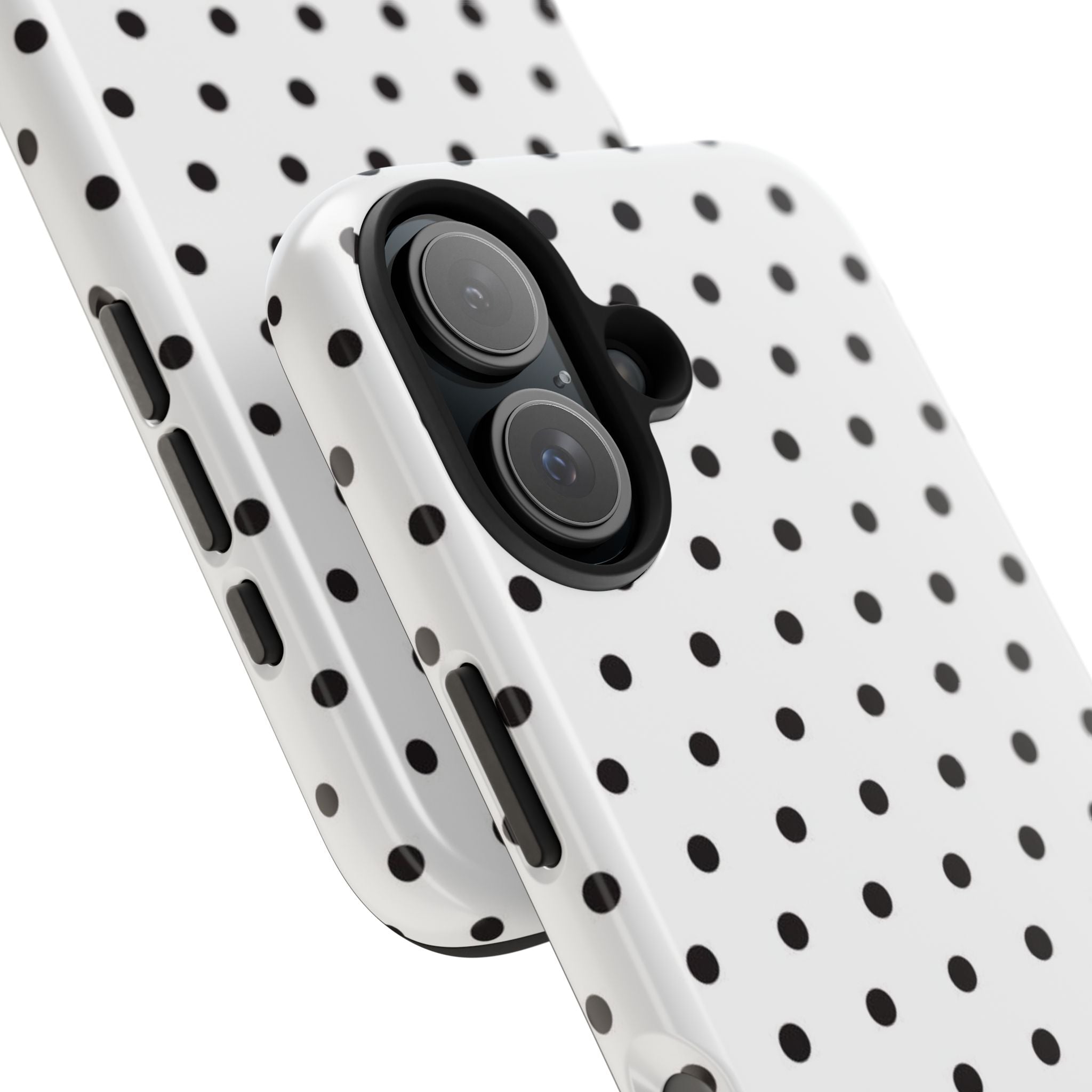 White Polka Dot Phone Case