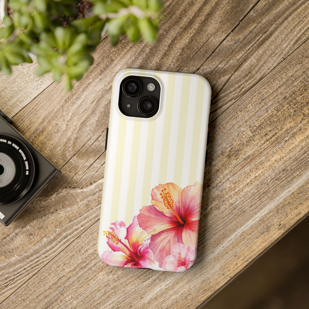 Yellow Stripe- Phone Case
