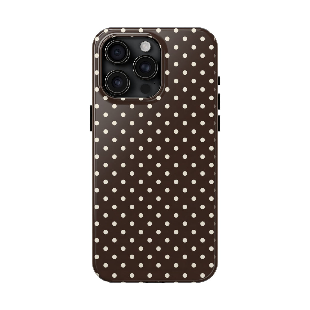 Brown Polka Dot - Phone Cases