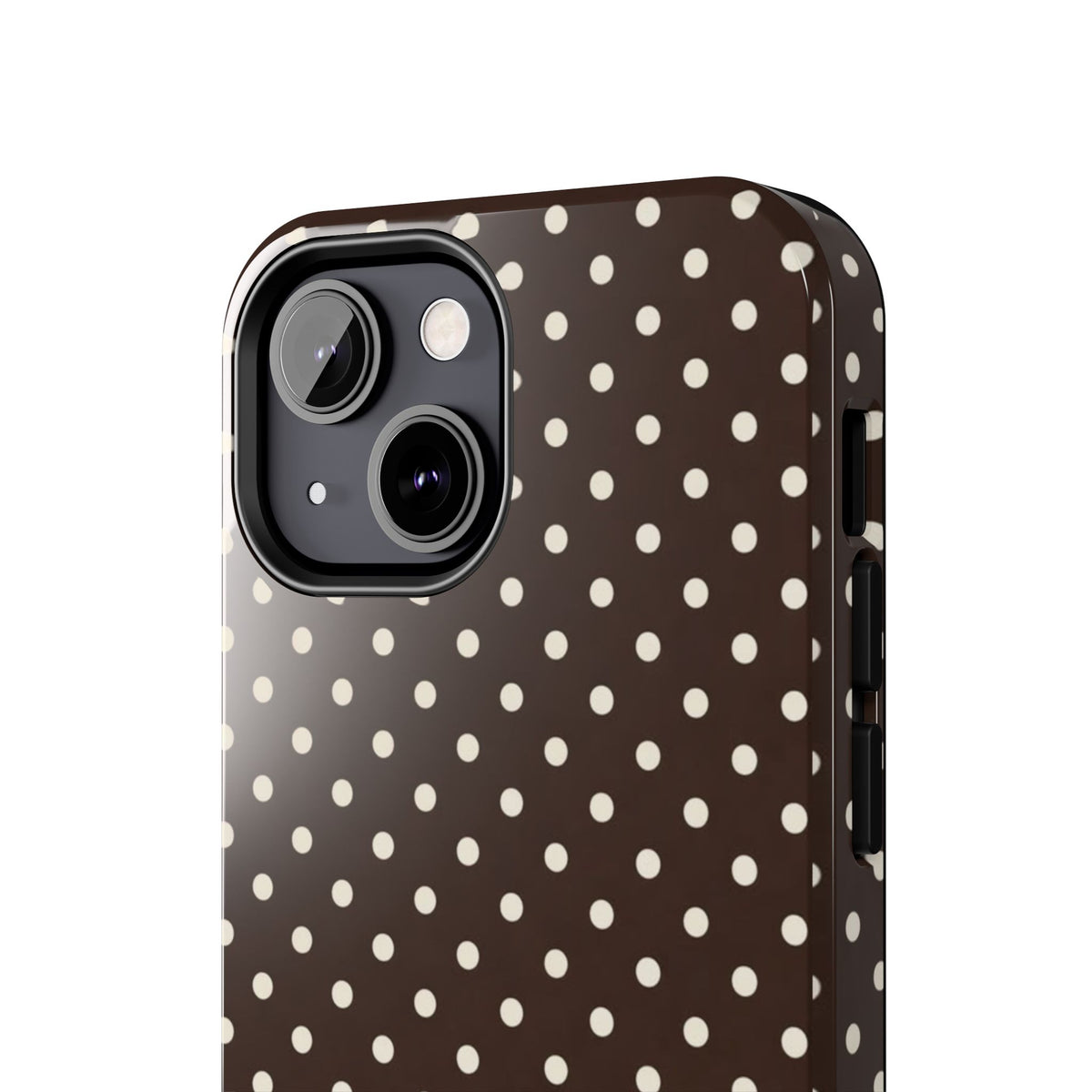 Brown Polka Dot - Phone Cases