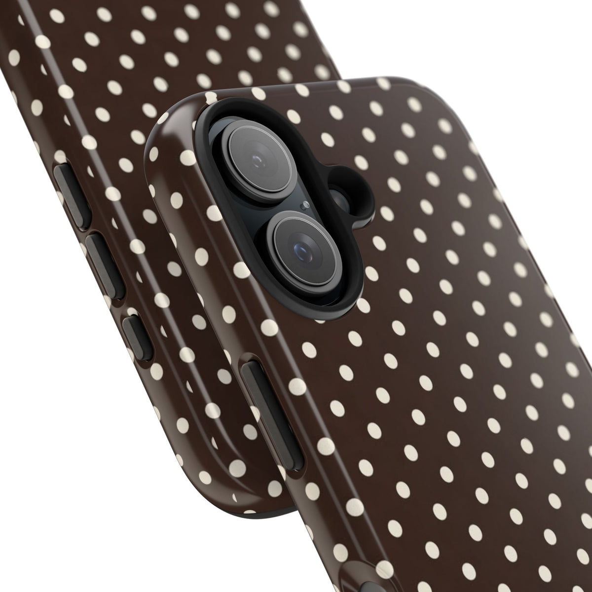 Brown Polka Dot - Phone Cases