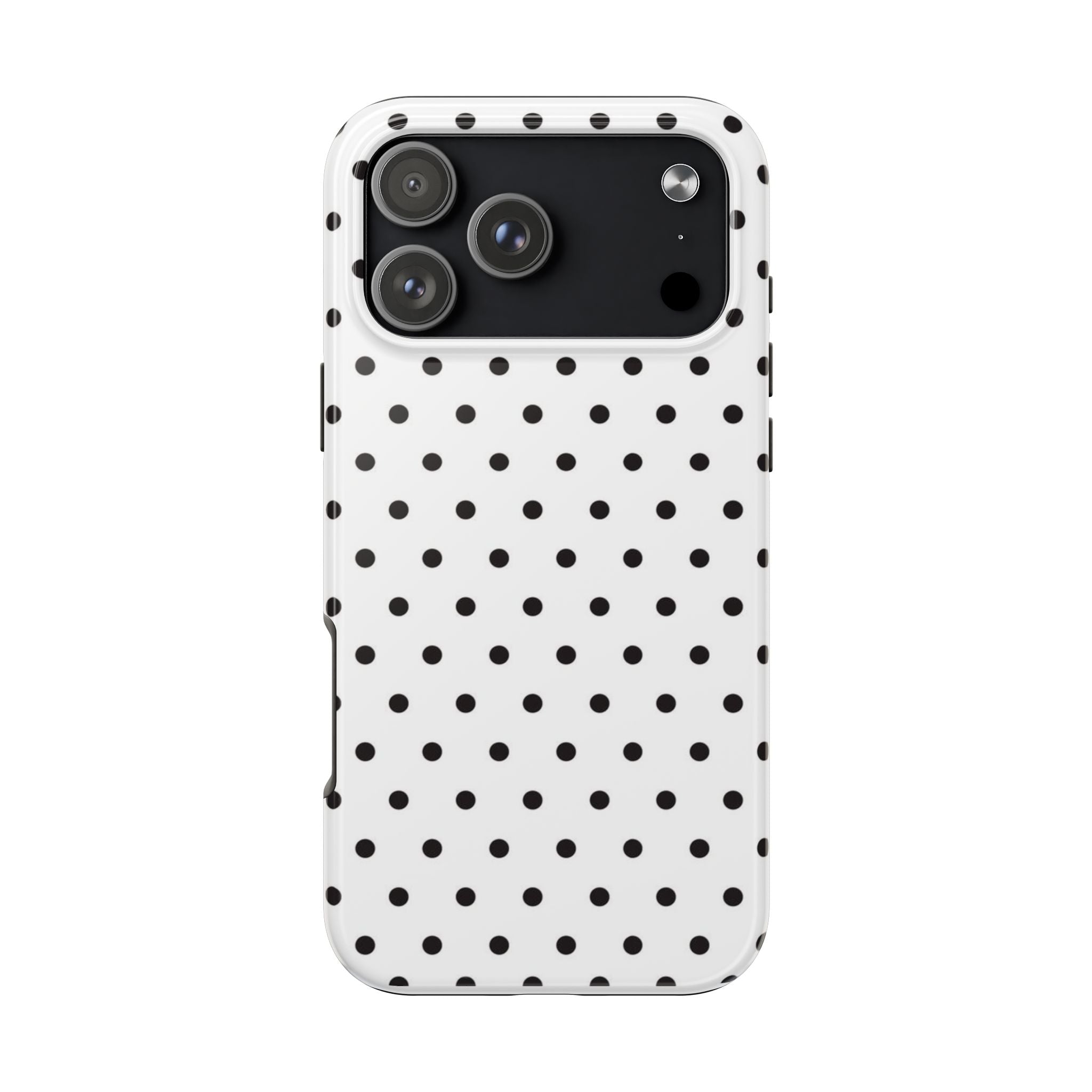 White Polka Dot Phone Case