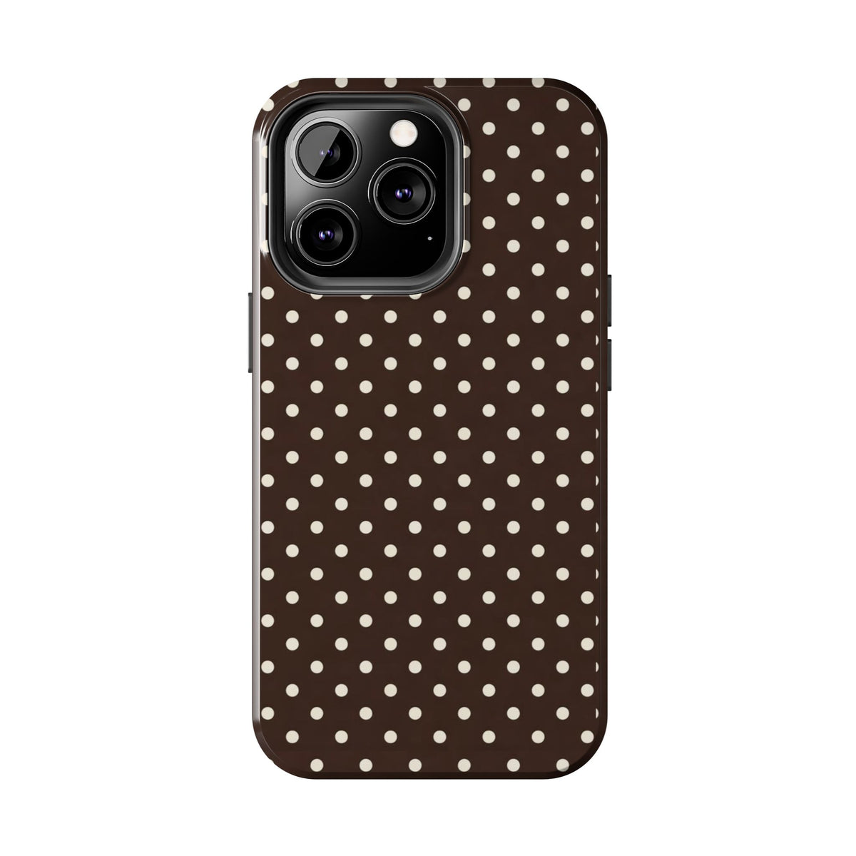 Brown Polka Dot - Phone Cases