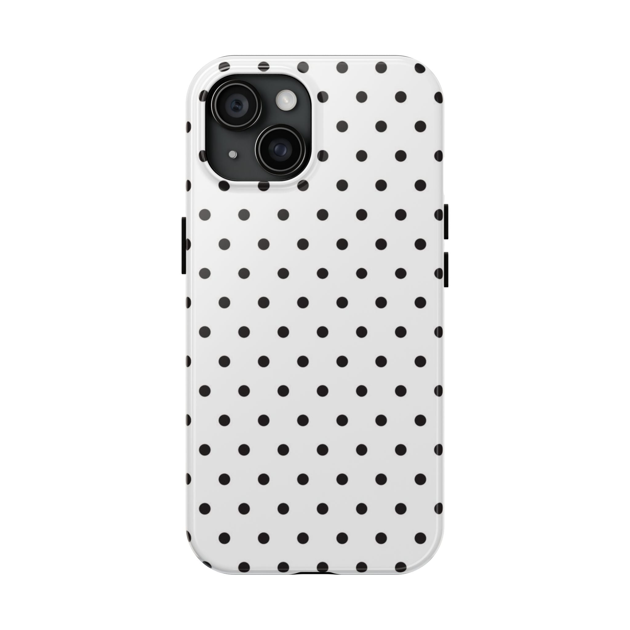 White Polka Dot Phone Case