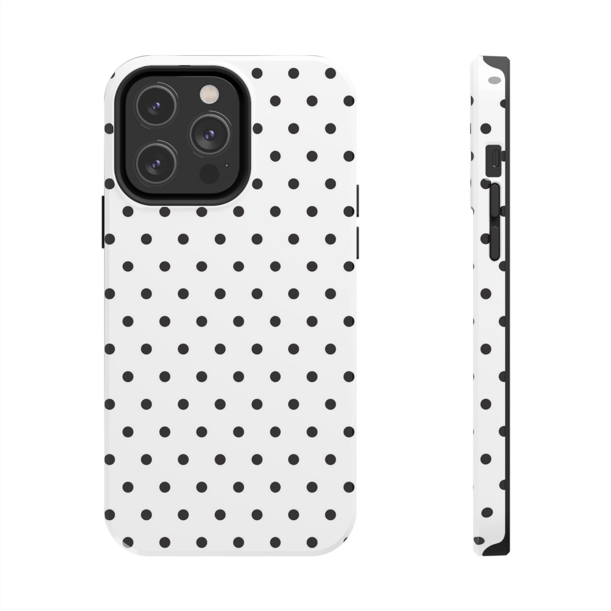 White Polka Dot Phone Case
