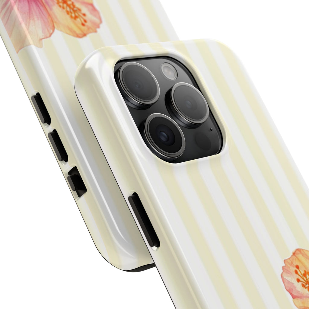 Yellow Stripe- Phone Case