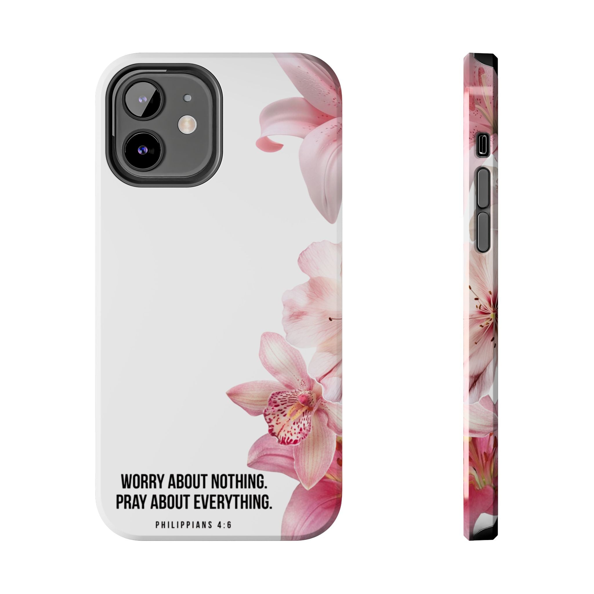 Worry About Nothing White- Phone Case