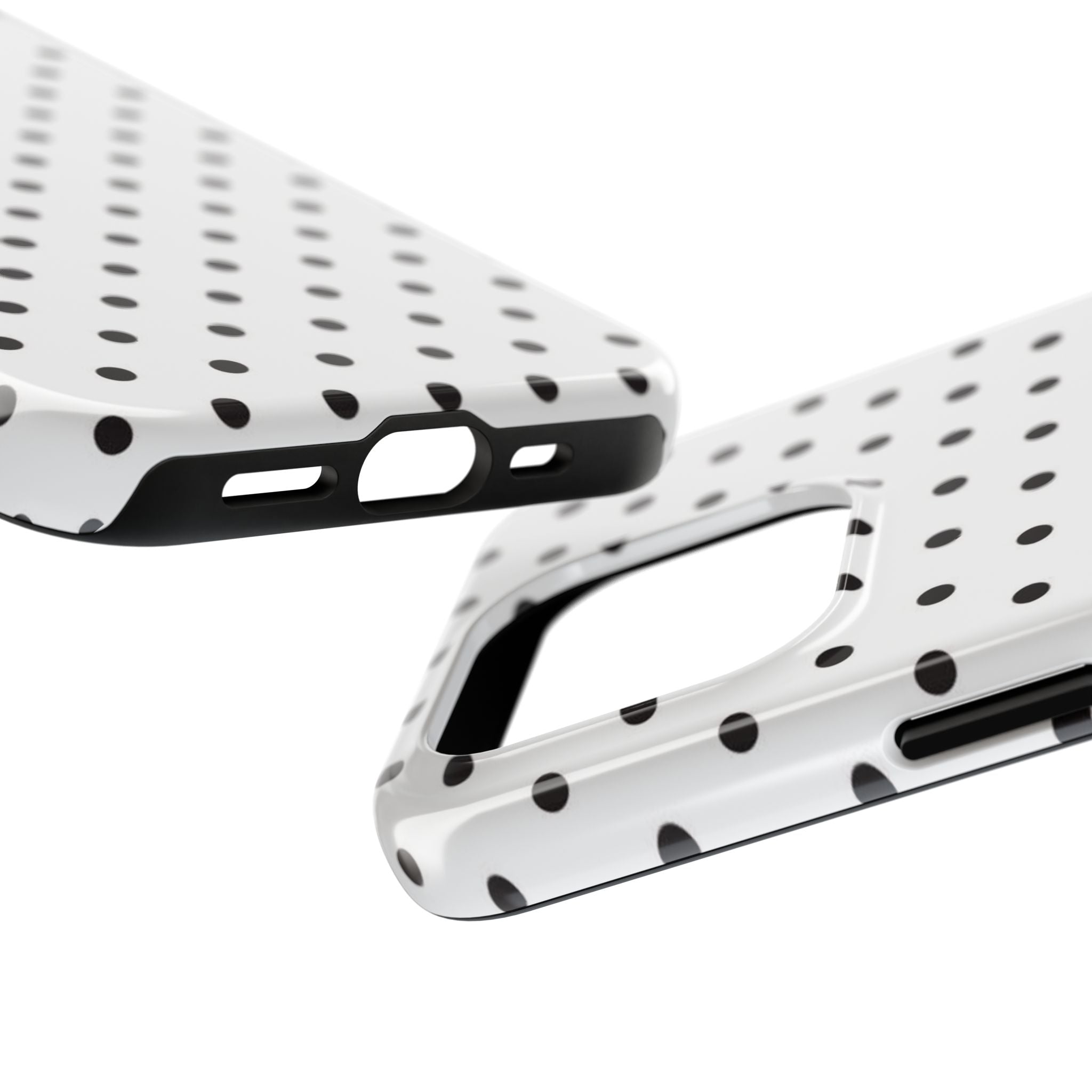 White Polka Dot Phone Case
