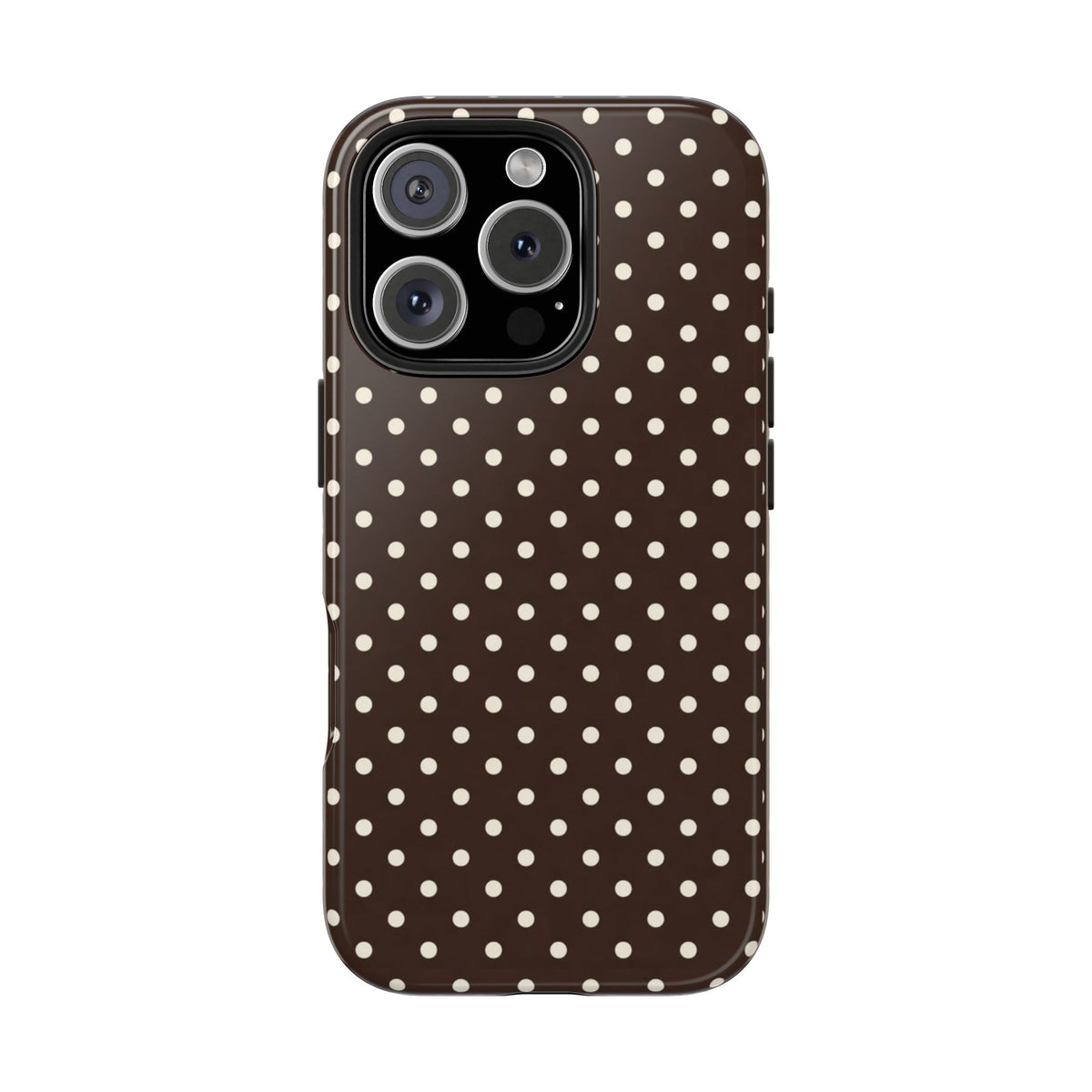 Brown Polka Dot - Phone Cases