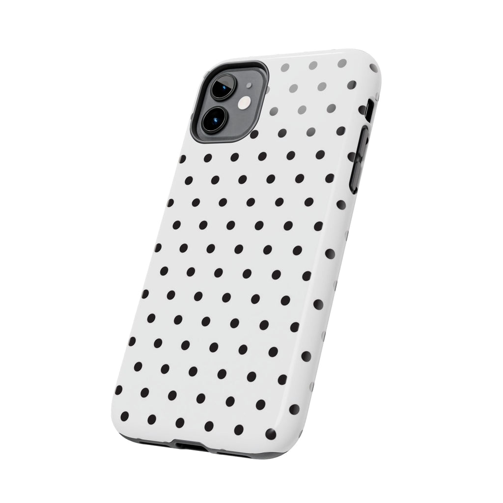 White Polka Dot Phone Case