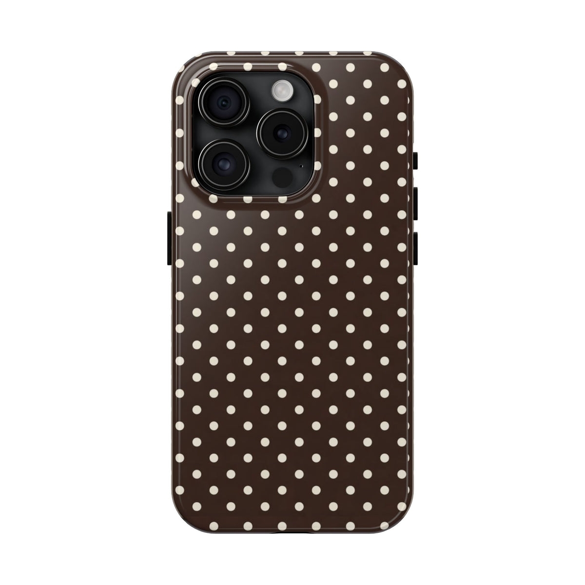 Brown Polka Dot - Phone Cases