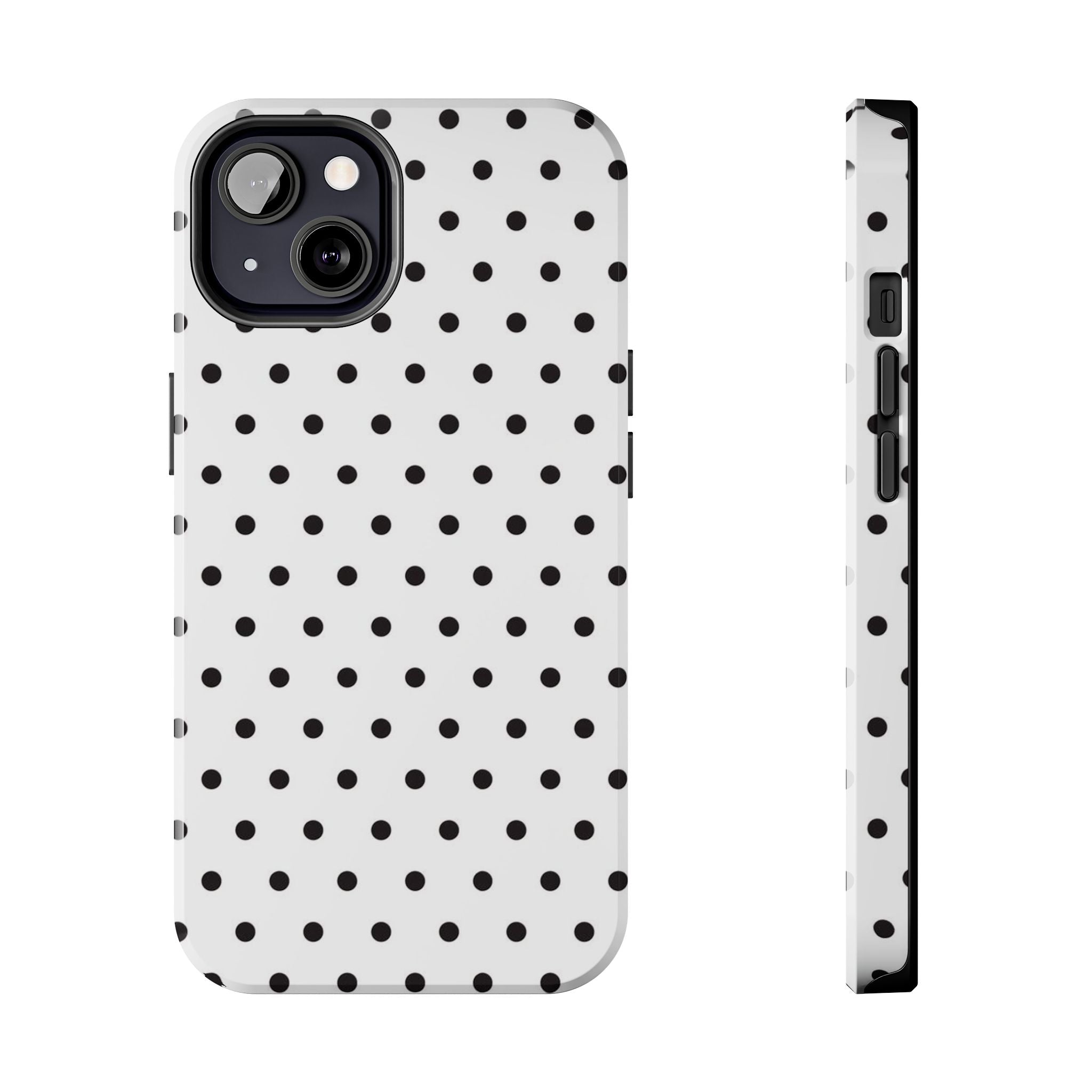 White Polka Dot Phone Case