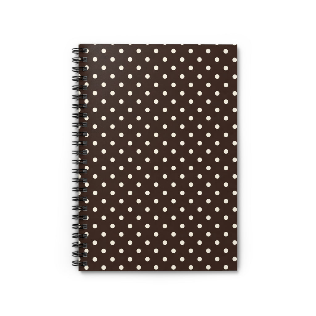 Brown Polka Dot - Notebook