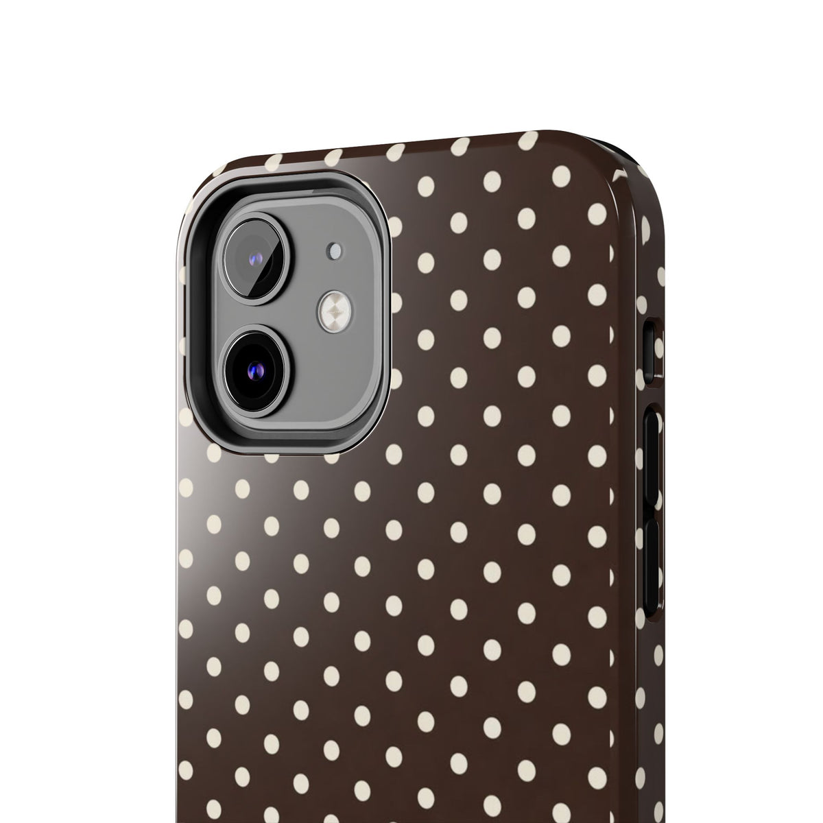 Brown Polka Dot - Phone Cases