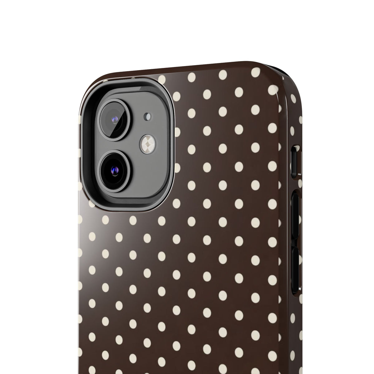 Brown Polka Dot - Phone Cases