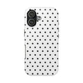 White Polka Dot Phone Case