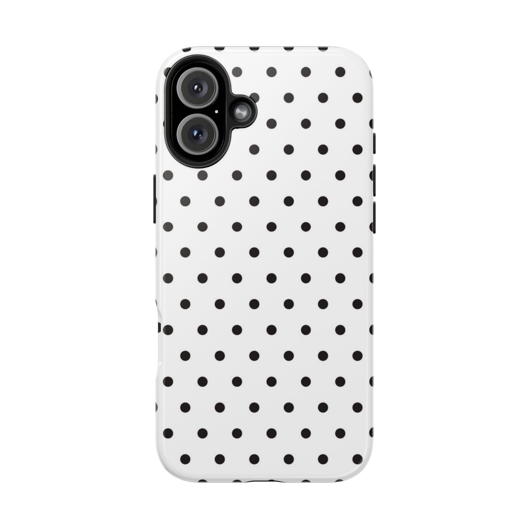 White Polka Dot Phone Case