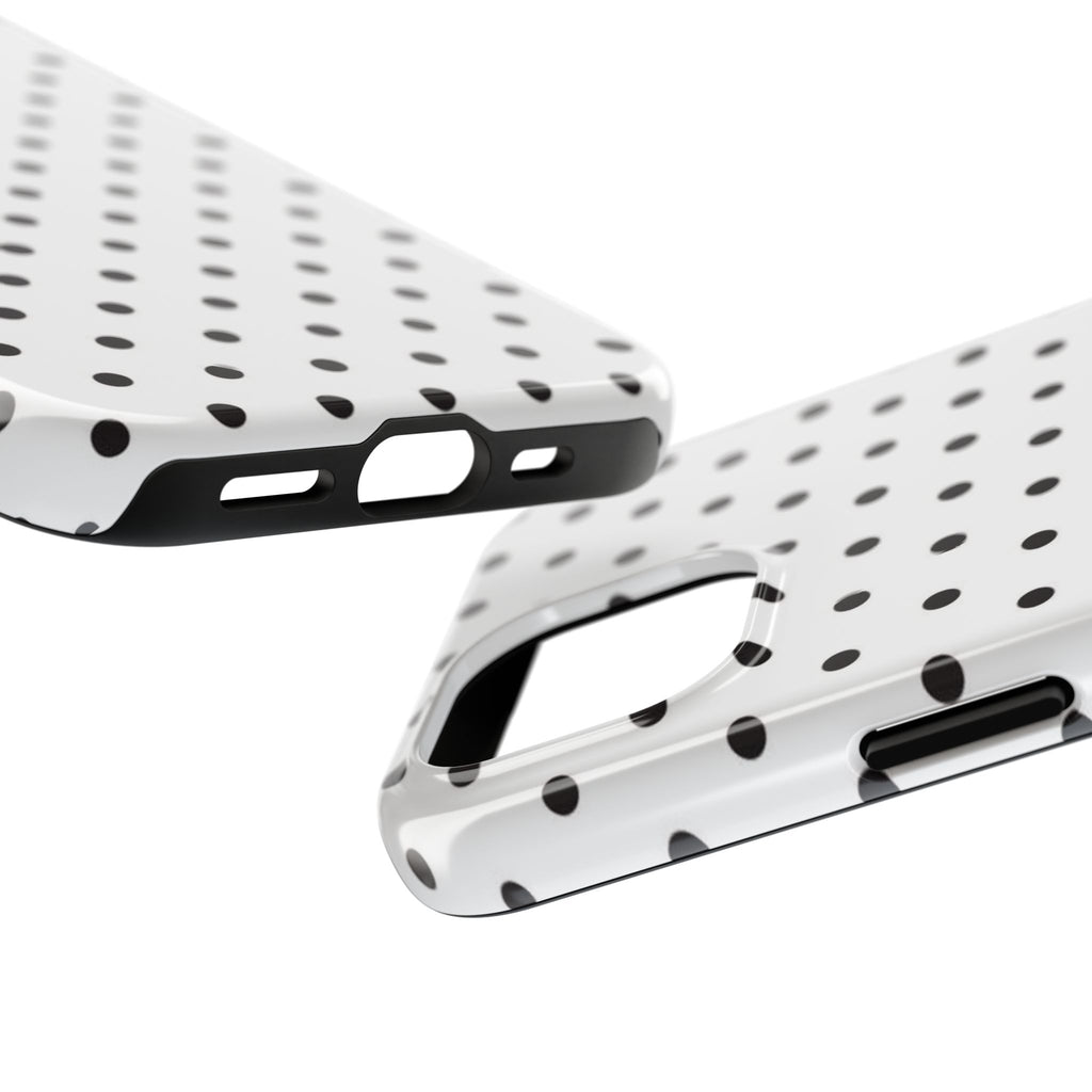 White Polka Dot Phone Case